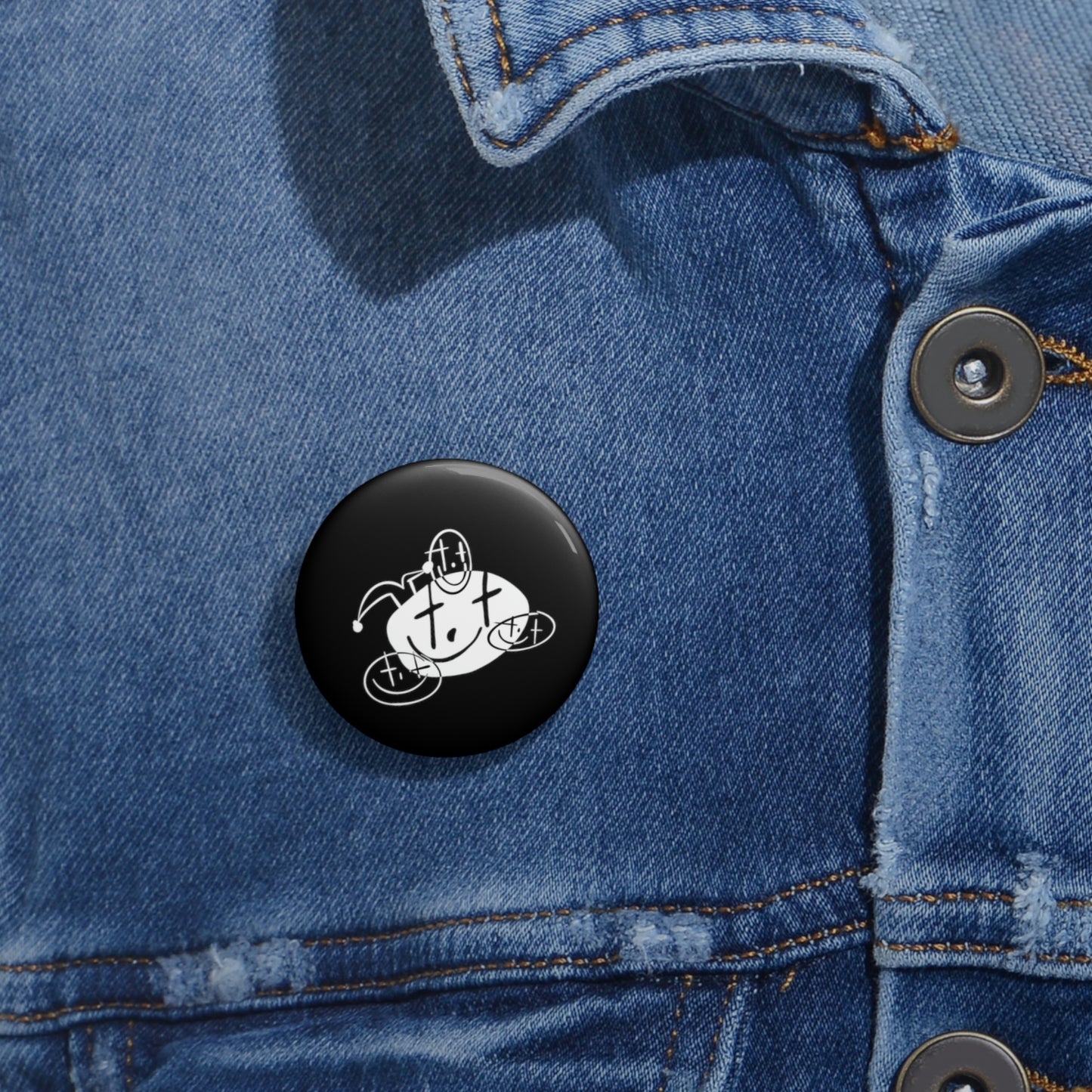 Jack in the Box Pin Button